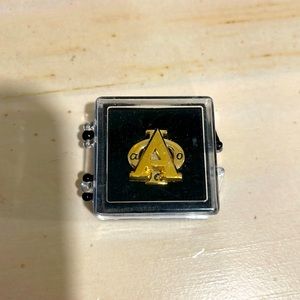Alpha Phi Sorority Badge Pin (Gold)